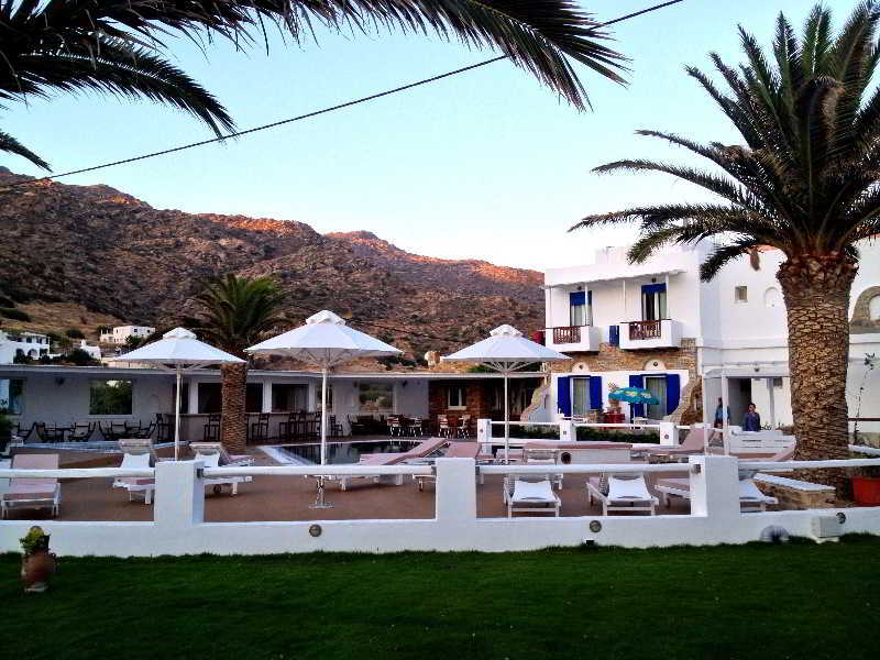 Hotel Aegeon Mylopotas Exterior foto