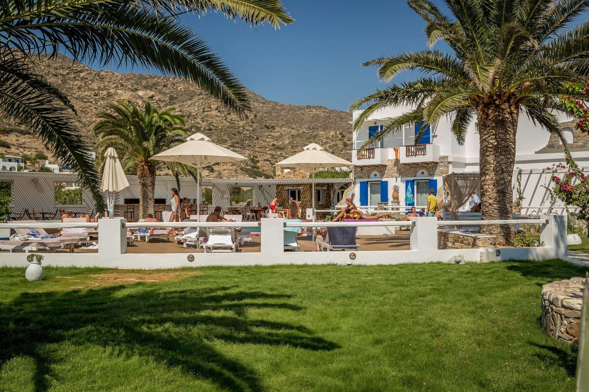 Hotel Aegeon Mylopotas Exterior foto