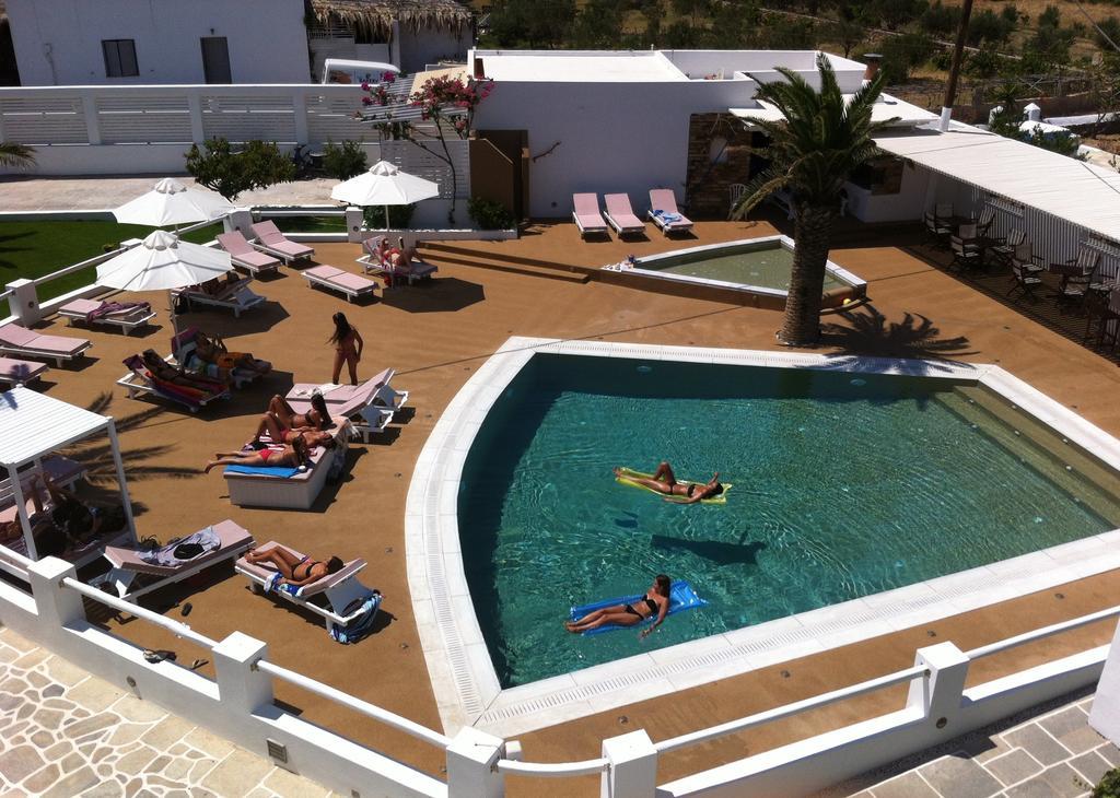 Hotel Aegeon Mylopotas Exterior foto